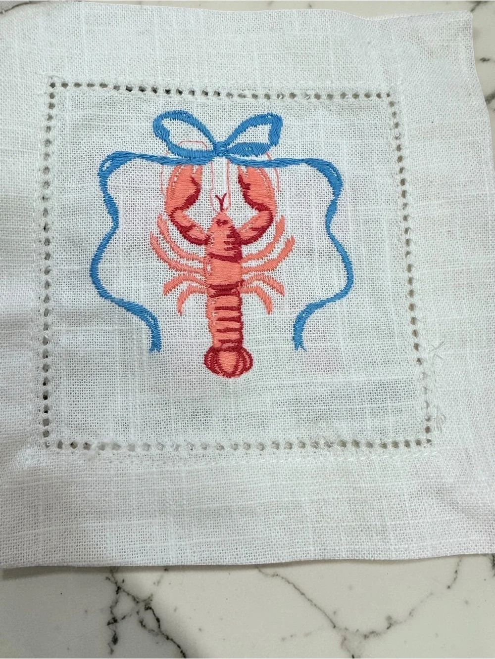 NWT Urban Outfitters Icon Embroidered Fabric Coaster Set